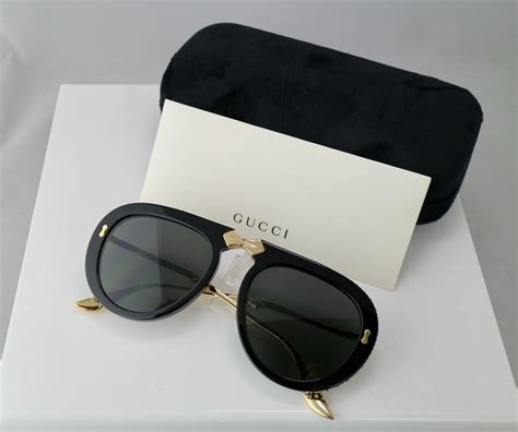 gucci aviator sunglasses unisex|gucci foldable aviator sunglasses.